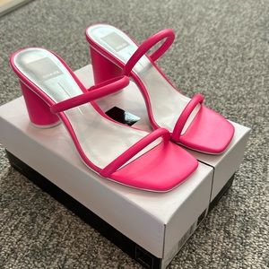 Dolce Vita Pink Strappy Heeled Sandals